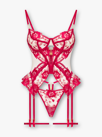 Celeste Bustier Lingerie Set
