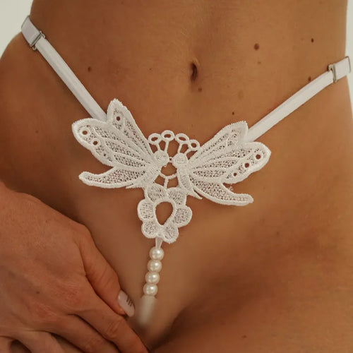 Lyra Double Pearl Thong