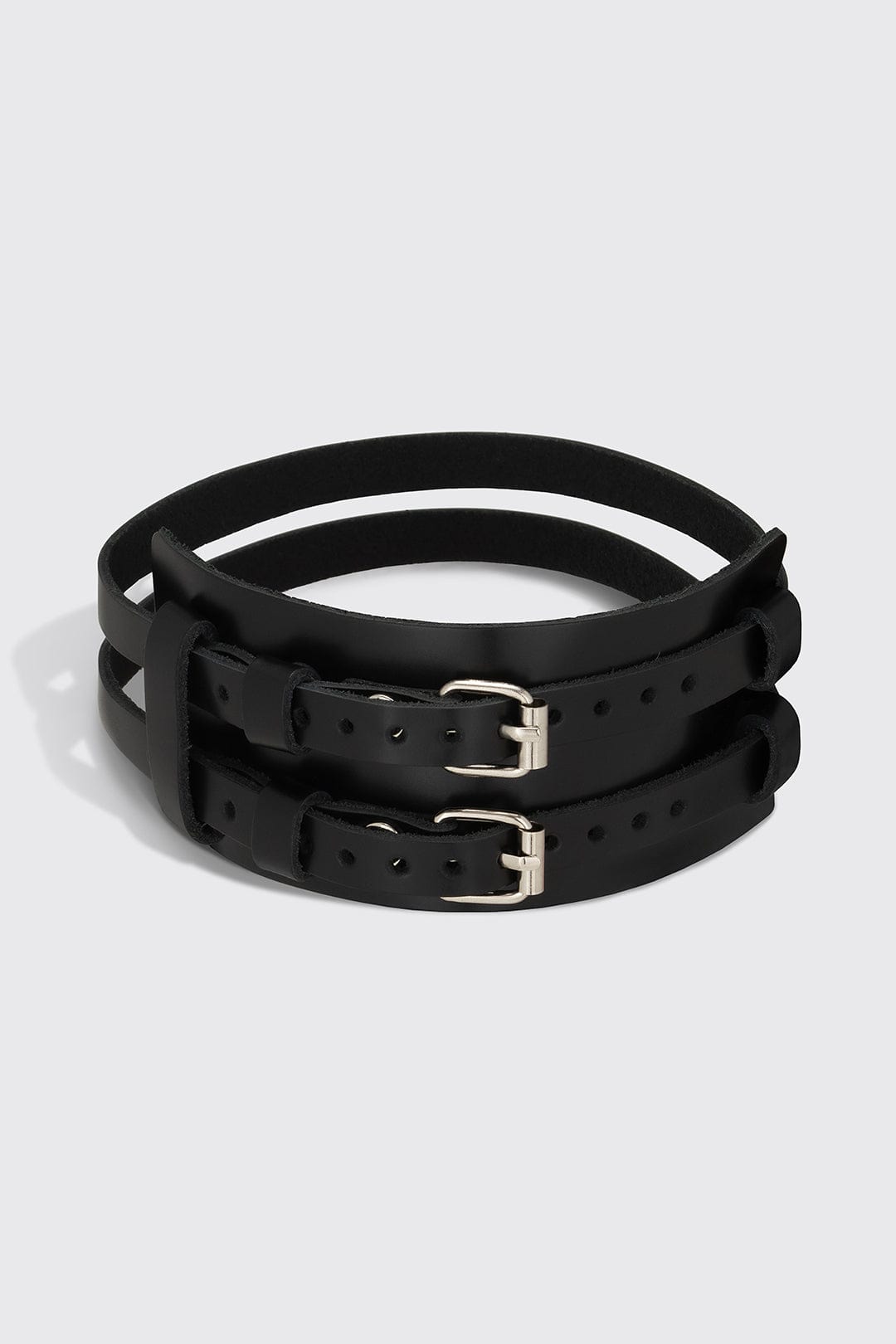 Leather Choker "Vex"